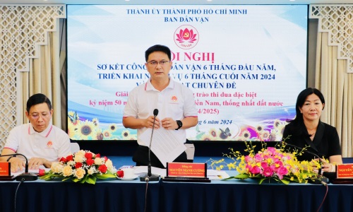 TP. Hồ Chí Minh: Công tác dân vận cần bám sát nhiệm vụ chính trị trong giai đoạn mới